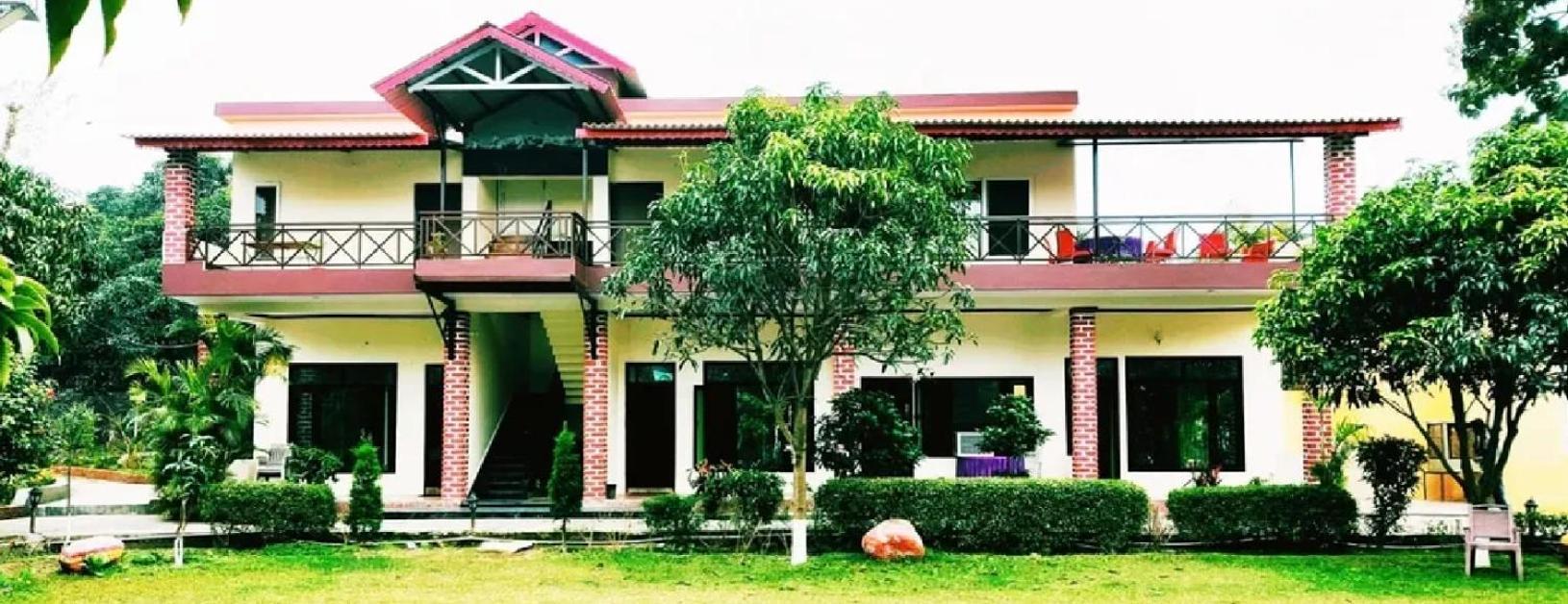 Karans Corbett Motel Rāmnagar Exteriör bild
